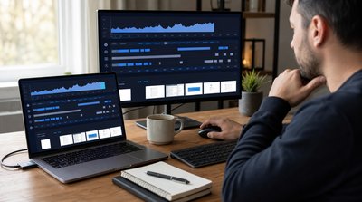 Employee reviewing mouse and keyboard activity patterns in a Time Doctor-style report