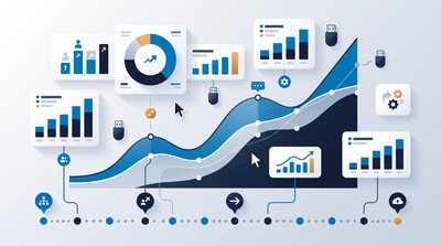 Charts showing a decade of mouse jiggler, remote work, and employee monitoring statistics